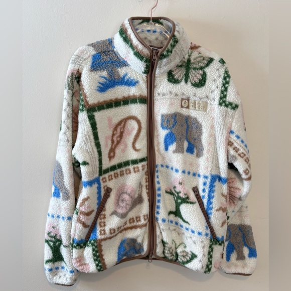 Parks Project we are nature trail Sherpa fleece zip up jacket - Picture 2 of 7